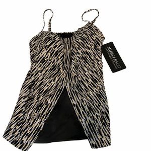 NWT Miracle Suit Jubilee Swimsuit top size 16